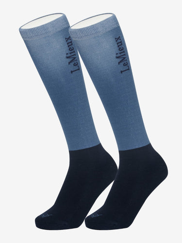 Le Mieux AW23 Competition Socks Atlantic - Large (UK 8 - 12)