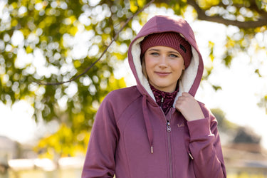 Buy Le Mieux Orchid Sherpa Lined Hoodie|Online for Equine