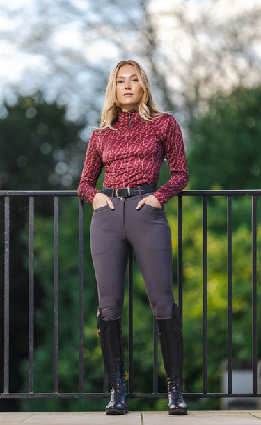 Buy LeMieux Ladies Merlot Fleur Base Layer| Online for Equine