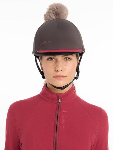 Buy LeMieux Cinder Pom Hat Silk| Online for Equine