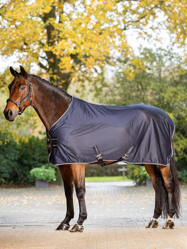 Buy LeMieux Kudos Navy Hybrid Cooler| Online for Equine