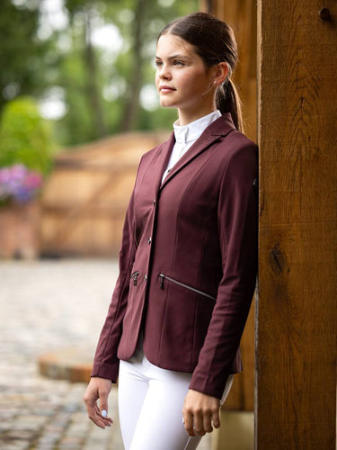 LeMieux Junior Pro Show Jacket Burgundy