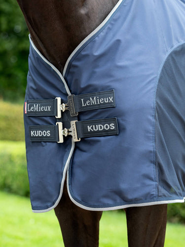 Buy LeMieux Kudos Navy Hybrid Cooler| Online for Equine