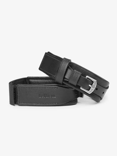 LeMieux Leather Garter Straps Black