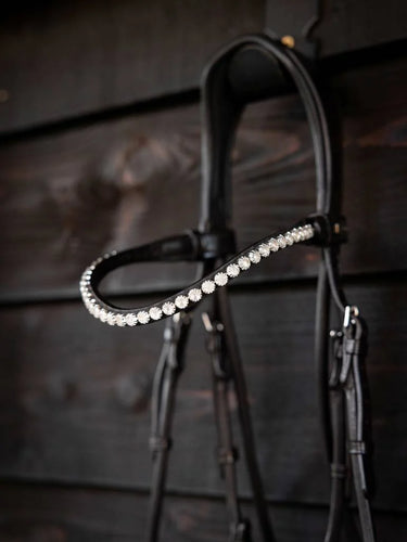 LeMieux Ice Crystal Browband Brown