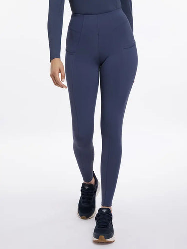 LeMieux Ladies Naomi Pull On Breeches Dusk Blue