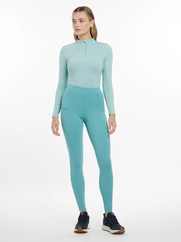 LeMieux Ladies Naomi Pull On Breeches Lagoon