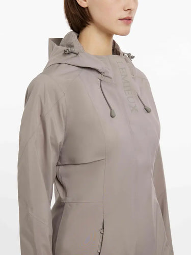 LeMieux Ladies Grace Long Rain Jacket Pecan