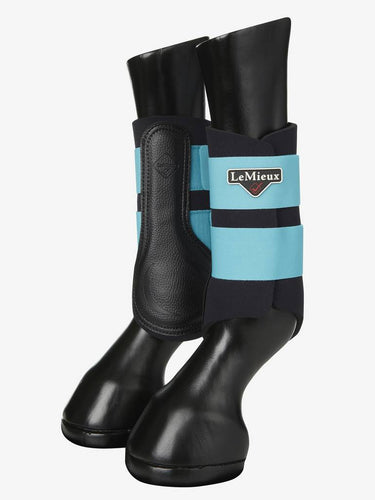 Buy LeMieux Azure Grafter Brushing Boots - X Large| Online for Equine