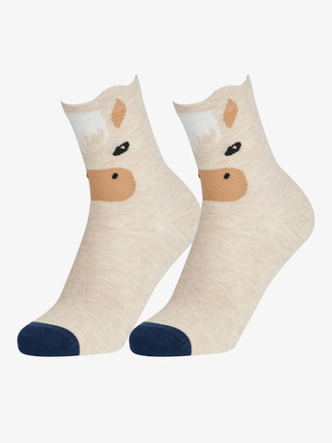 Buy Le Mieux Mini Character Socks 2 Pack Palomino | Online for Equine