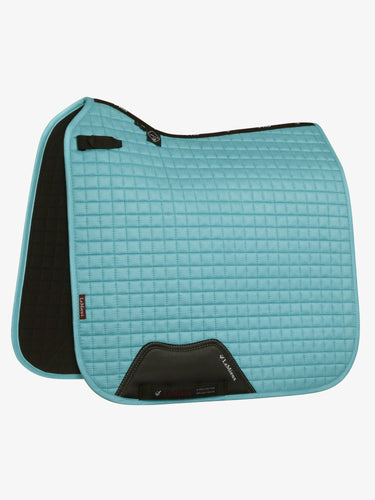 LeMieux Suede Dressage Square Azure-Large-Azure