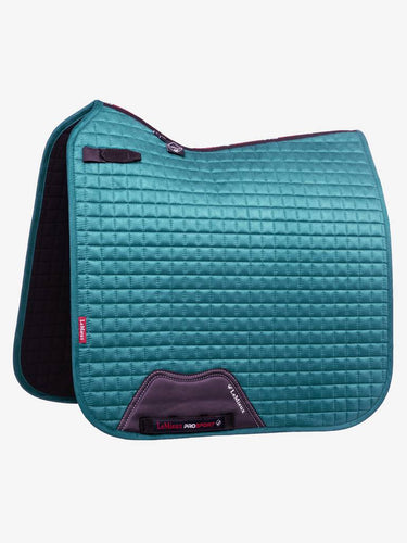 LeMieux ProSport Peacock Suede Dressage Square