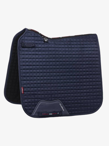 LeMieux ProSport Navy Suede Dressage Square