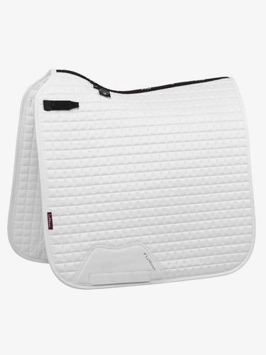 LeMieux ProSport White Suede Dressage Square