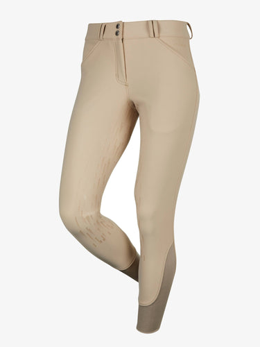 Buy the LeMieux Beige Drytex Waterproof Knee Grip Breeches | Online for Equine