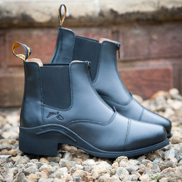 Gallop Elegance Leather Paddock Zip Boots