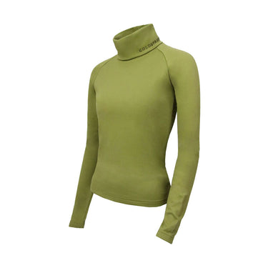 Coldstream Next Generation Childs Olive Legars Roll Neck Top