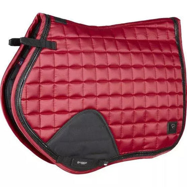 Buy Catago FIR-Tech Elegant Jester Red Jump Saddle Pad | Online for Equine