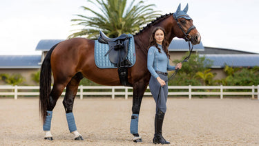 LeMieux Ice Blue Loire Classic Dressage Square