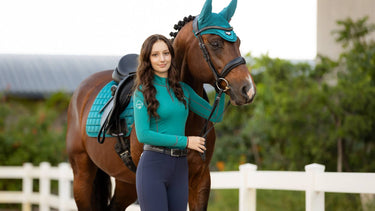 LeMieux Peacock Loire Classic Dressage Square